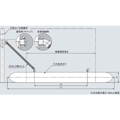 雨とい分岐継手　１２５