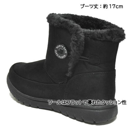 スノーブーツ　ＫＨ３８００３　ＢＬ／ＢＬ　２４ｃｍ