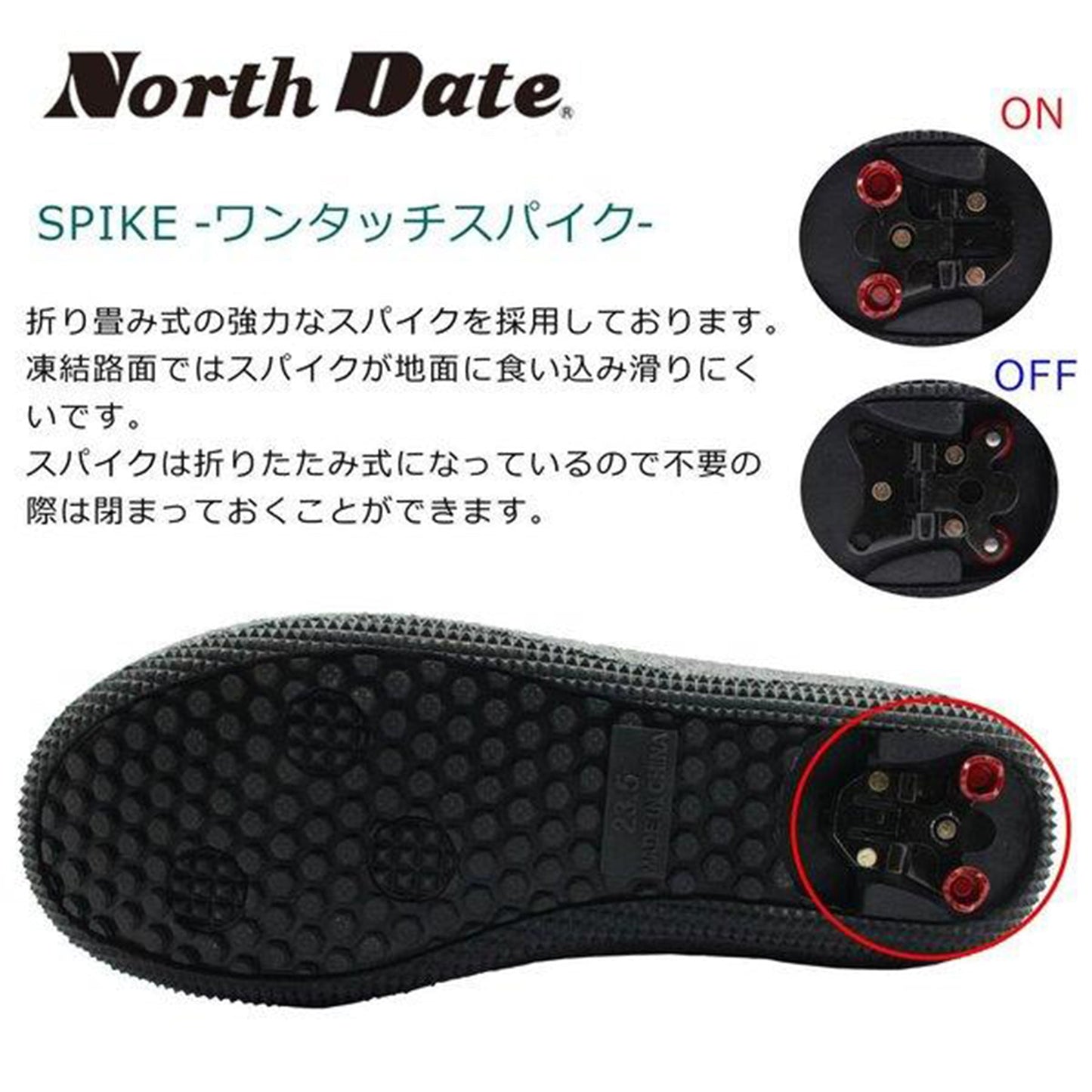 スノーブーツ　ＫＨ１２７３８　ＢＬ　２３．５ｃｍ