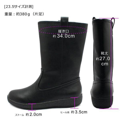 スノーブーツ　ＫＨ１２７３８　ＢＬ　２４ｃｍ