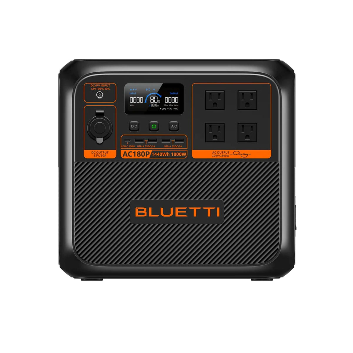 Blueiti BLUETTI(ブルーティ) ポータブル蓄電池 AC180P – GREEN CROSS-select 工事現場の安全対策用品なら