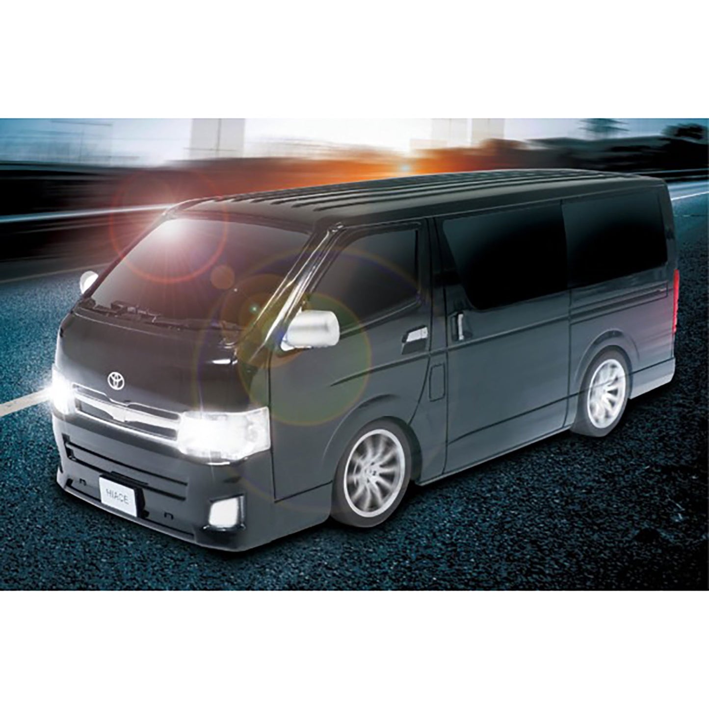 ＨＡＣ３３０３　ＲＣトヨタハイエース　黒