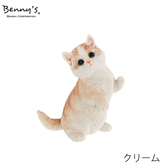 ＱＢ－００９ＢＲ　べニーズキャット　マンチカン　（クリーム）