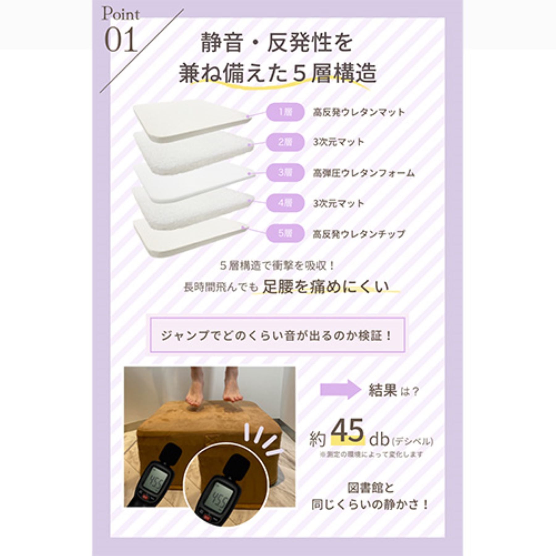 オッポマン クッショントランポリン 家庭用 静音 子供 大人