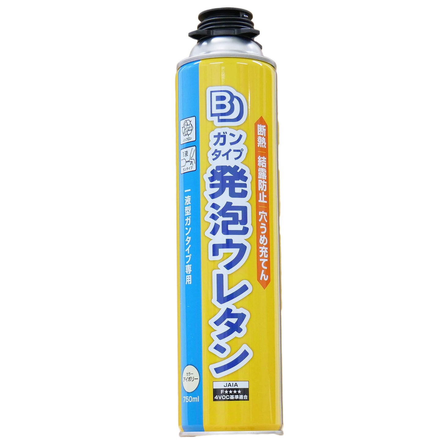 ガンタイプ　ＢＤ発泡ウレタン　７５０ＭＬ　１液型ガンシステム専用