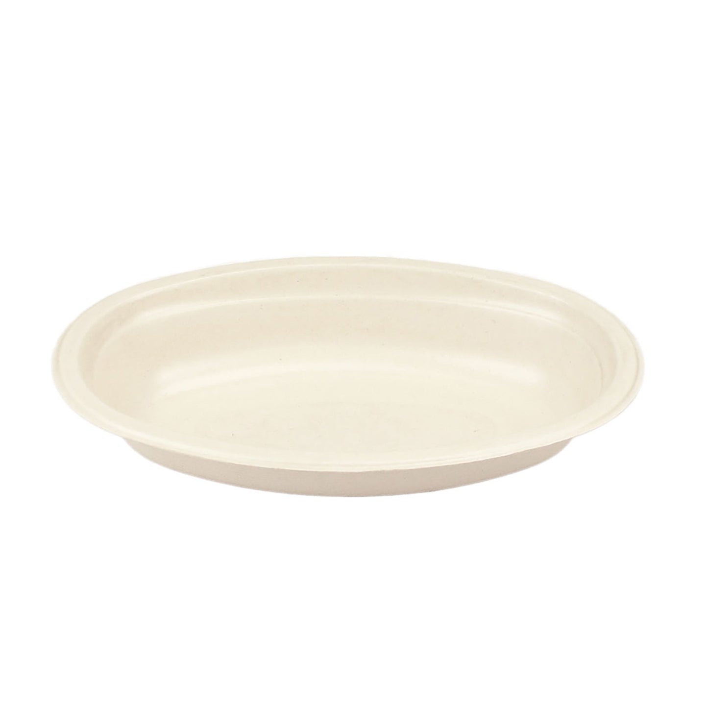 ＥＣＯ＆ＢＡＳＩＣ　バガス　カレー皿　ラミ加工　５０入