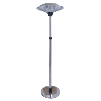 伸縮式屋外用電気ストーブ