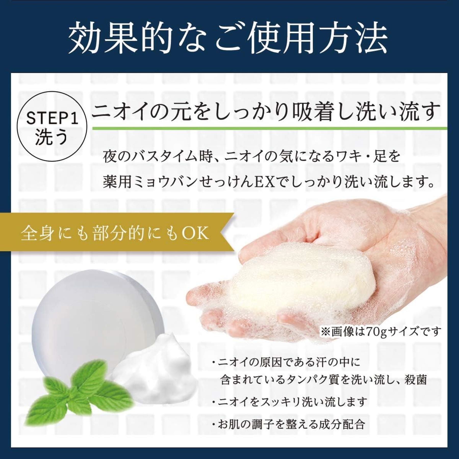 パーフェクトデオドラントセット EX お試しセット（薬用