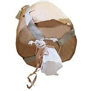 コンテナバッグ　丸型　容量２００Ｌ　耐荷重１０００ｋｇタイプ　排出口あり　１０枚セット