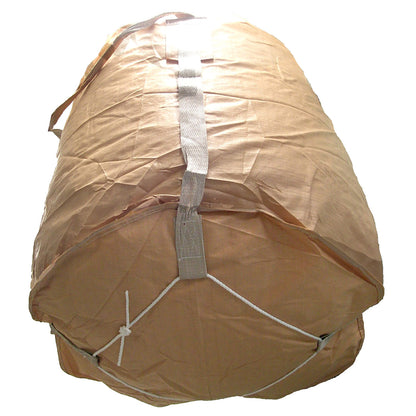 コンテナバッグ　丸型　容量１０００Ｌ　耐荷重１０００ｋｇタイプ　排出口無し　１０枚セット