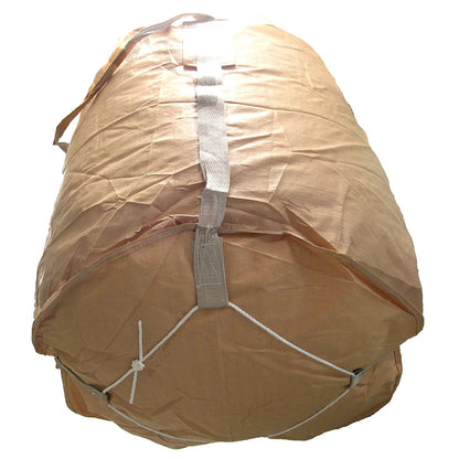 コンテナバッグ　丸型　容量１０００Ｌ　耐荷重１０００ｋｇタイプ　排出口無し　１０枚セット
