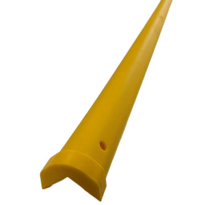 ネオコーナー　当板焼き付けと部品付き　ＮＣＬ－３５　ビスタイプ　長さ２ｍ　黄