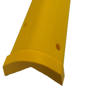 ネオコーナー　当板焼き付けと部品付き　ＮＣＬ－６５　ビスタイプ　長さ１ｍ　黄