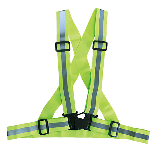 安全ベスト　縁無し／蛍光イエロー