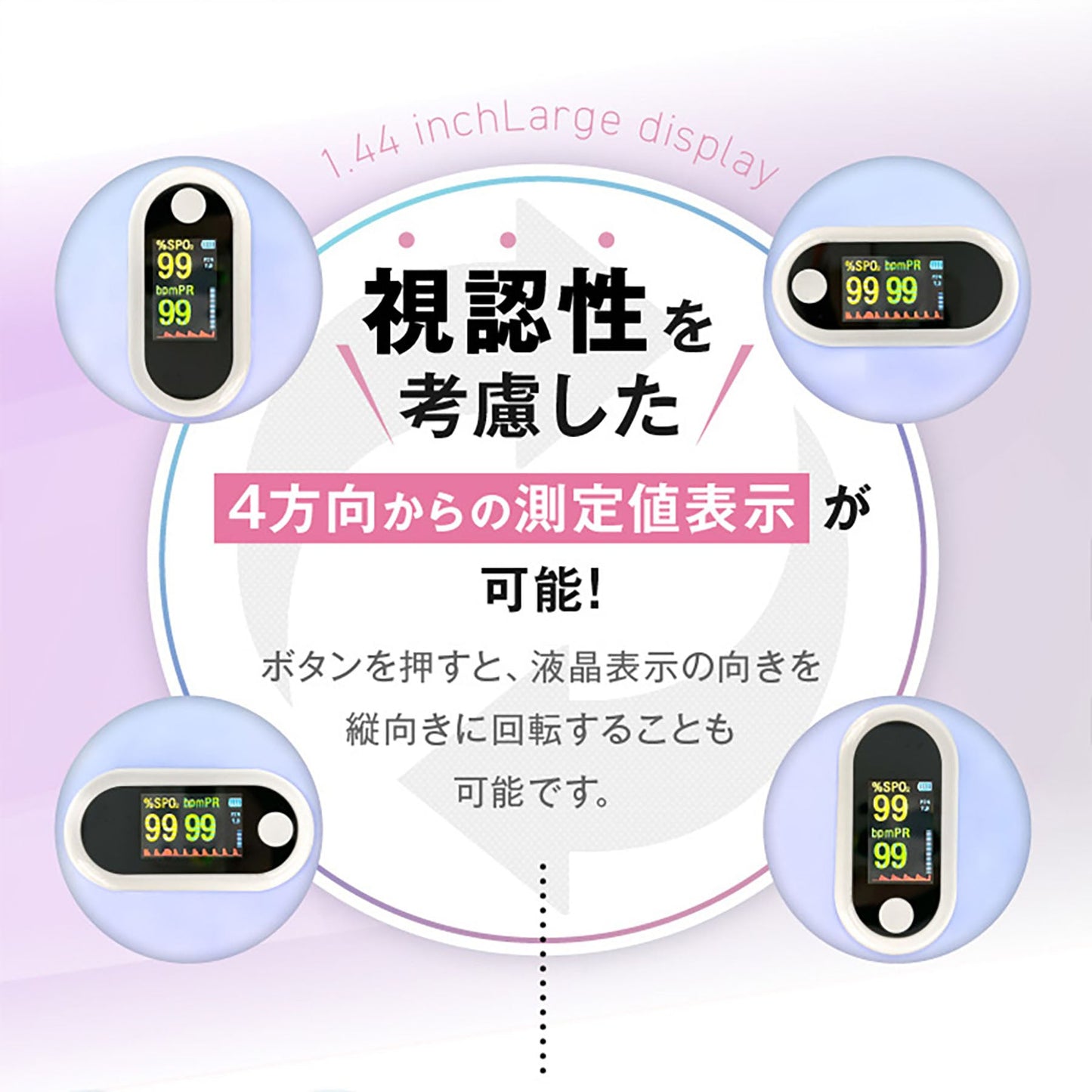 オムニ　血中酸素ウエルネス　日本製　ヘルスバロメーター　指に挟むだけ簡単測定