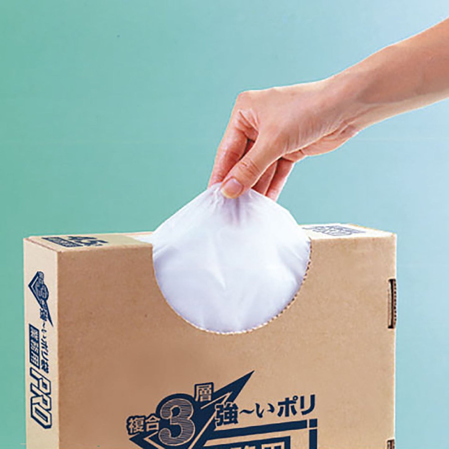 ８００ｘ　９００ｍｍ／７０Ｌ　ポリ袋（半透明／１００枚）