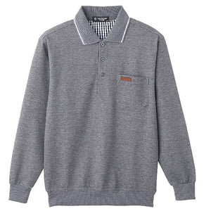 のびのび素材ポロ衿トレーナー　上下別売り　着心地快適　紳士用　ＣＨＣ　２Ｌ