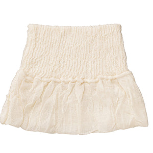 絹１００％おやすみ衿もとカバー　日本製　馴染みやすい　手洗い可　オフホワイト