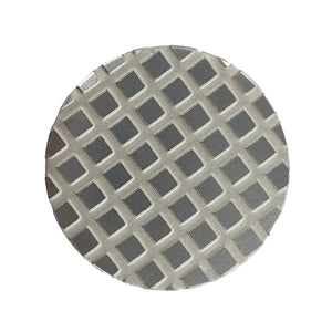 ＮＣ－３０－Ａ　ノンスリップチップ（直径３０ｍｍステンレス／０．５ｍｍ）１０枚入り　両面テープ付きタイプ（個人宅配送不可）