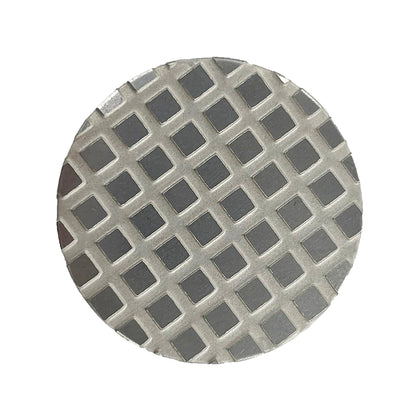 ＮＣ－３０－Ａ　ノンスリップチップ（直径３０ｍｍステンレス／０．５ｍｍ）１０枚入り　両面テープ付きタイプ（個人宅配送不可）