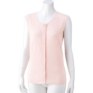 ラン型ワンタッチシャツ　綿１００％　背中出にくい　着心地快適　婦人用　ＰＨ　Ｍ