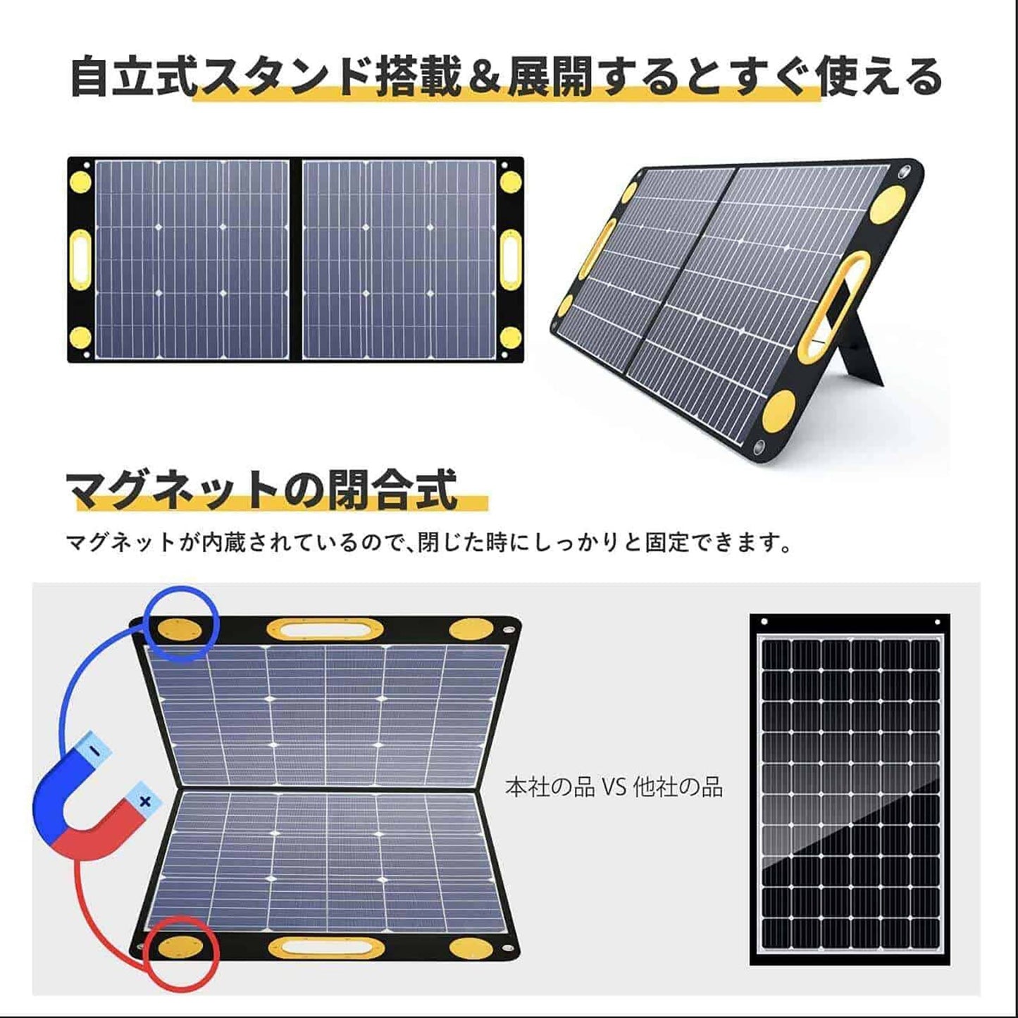 ＴｏｇｏＰｏｗｅｒ　ＡＤＶＡＮＣＥ　１００Ｗ　ソーラーパネル　太陽光パネル　防災安全協会推奨