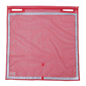 メッシュ旗　レッド（周囲反射付）　ＪＷＦ－ＭＲＲ（個人宅配送不可）