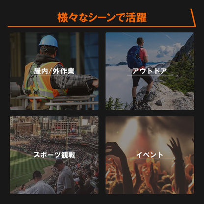 多機能ベルトファン　空調ファン　３段階調節　バッテリー６０００ｍＡｈ（ブラック）
