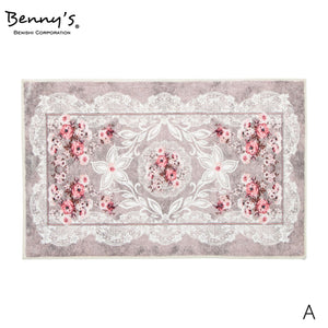 マイクロファイバーソフトタッチマット　Ａ　スモーキーピンク