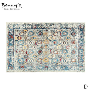 マイクロファイバーソフトタッチマット　Ｄ　ブルー／グレー