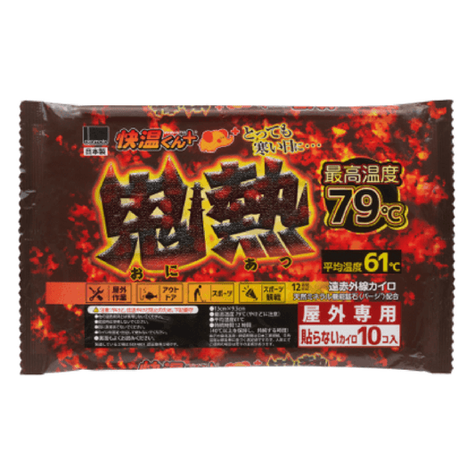 快温くんプラス　鬼熱貼らないレギュラー　１０個入ｘ２４セット