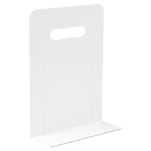 ブックエンド・ハイタイプ（マグネット付）　ホワイト