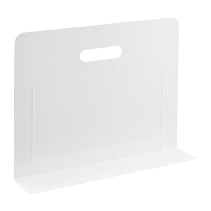 ブックエンド・スーパーワイドタイプ（マグネット付）　ホワイト