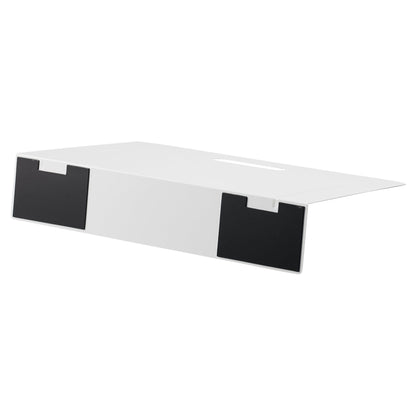 ブックエンド・スーパーワイドタイプ（マグネット付）　ホワイト