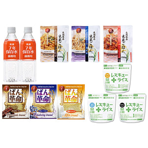 ７年保存Ａ４ボックス食料備蓄３日間セット　ＢＬＳ－１４