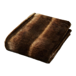 カルドニードノッテⅢ　敷き毛布　シングル　オーロラブラウン