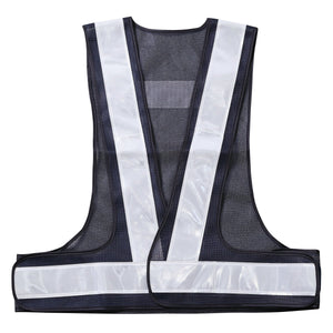 高輝度安全ベスト　ＭＶ６０－ＢＷ
