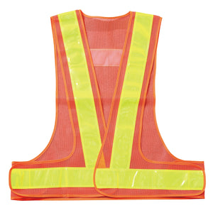 高輝度安全ベスト　ＭＶ６０－ＯＬ