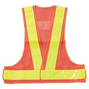 高輝度安全ベスト　ＭＶ７０－ＯＬ
