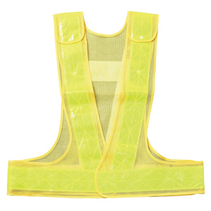 サイズ調整型　高輝度安全ベスト　ＭＶ７０－ＹＬ－Ａ