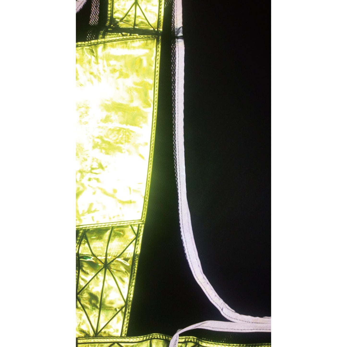台形シート付き　赤ＬＥＤベスト　ＬＥＤ－ＧＷ－Ｔ