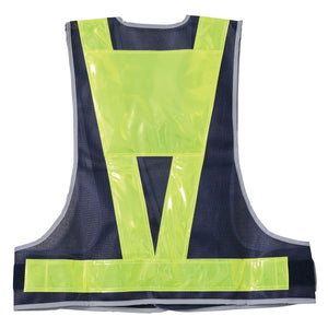 台形シート付き　赤ＬＥＤベスト　ＬＥＤ－ＢＬ－Ｔ