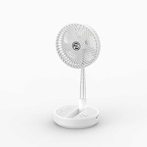 エグゼラックス　コードレス扇風機サーキュレーター　２５ｃｍホワイト