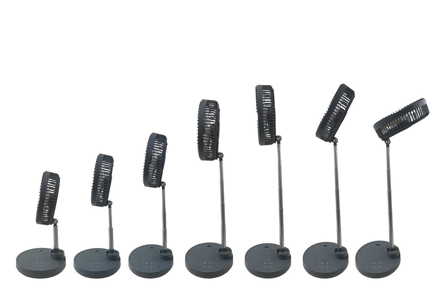 エグゼラックス　コードレス扇風機サーキュレーター　２５ｃｍホワイト