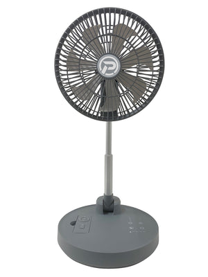 エグゼラックス　コードレス扇風機サーキュレーター　２０ｃｍグレー