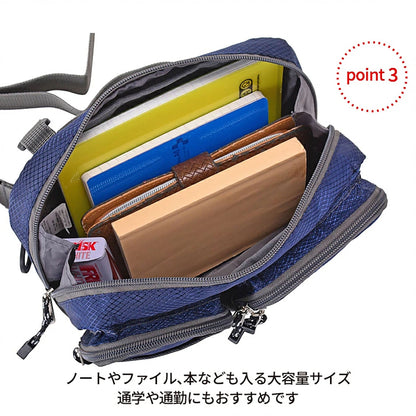 ＣＡＰＴＡＩＮ　ＳＴＡＧ　ウエストバッグ　１３０９　ブラック