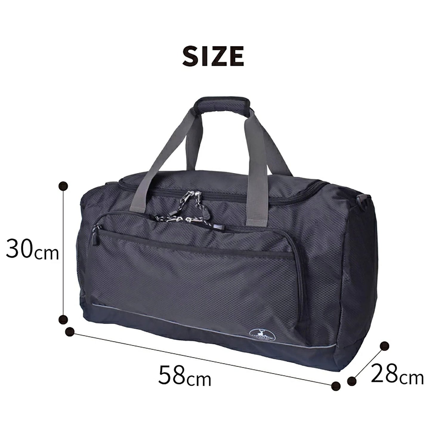 ＣＡＰＴＡＩＮ　ＳＴＡＧ　ボストンバッグ　１３１３　レッド