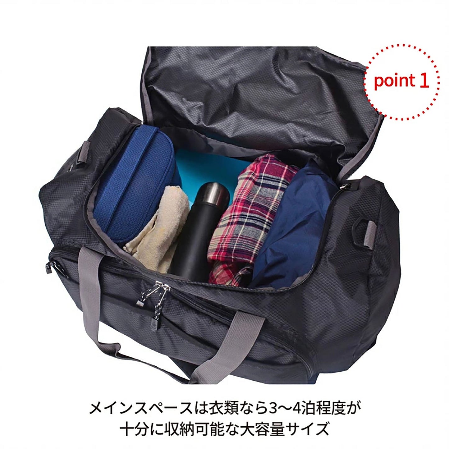 ＣＡＰＴＡＩＮ　ＳＴＡＧ　ボストンバッグ　１３１３　レッド