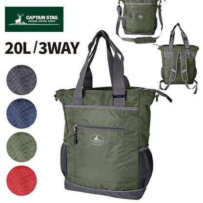 ＣＡＰＴＡＩＮ　ＳＴＡＧ　トートリュック　１３１５　２０Ｌ　ネイビー