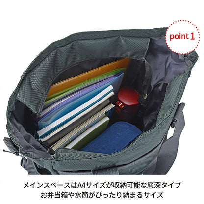 ＣＡＰＴＡＩＮ　ＳＴＡＧ　トートリュック　１３１５　２０Ｌ　ネイビー